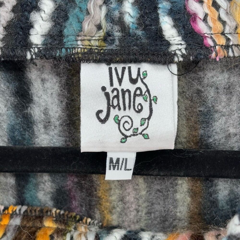 Ivy Jane Multicolor Striped Cowl Neck Sweater - Picture 2 of 6